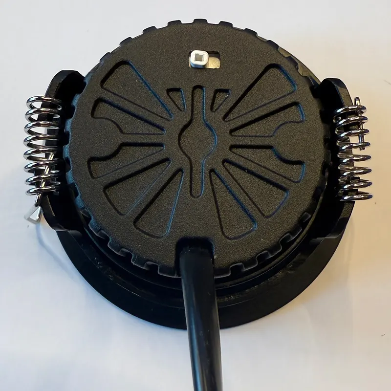 Steinhauer Pelite spot LED-Einbaustrahler, dreh- und schwenkbar in Schwarz, Ansicht 4