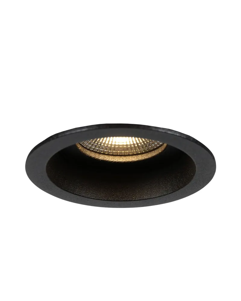Steinhauer Pelite spot LED-Einbaustrahler, dreh- und schwenkbar in Schwarz, Ansicht 6
