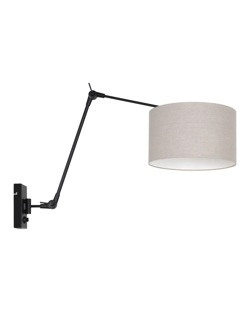 Prestige Chic Wandleuchte, Grau