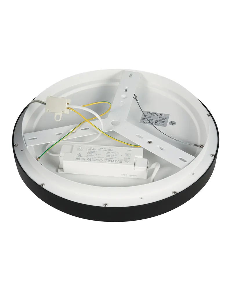 Steinhauer Ringlede LED-Deckenleuchte in Weiß, Schwarz, Ansicht 5