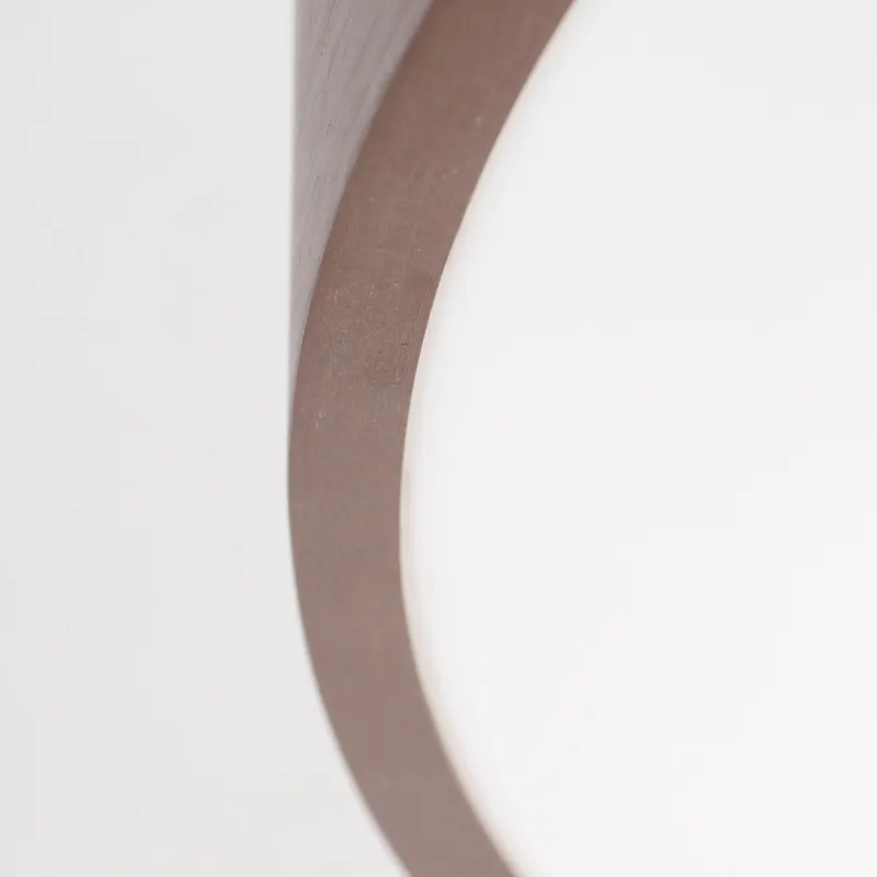 Ringlede LED-Deckenleuchte mit warmweißem Licht in Bronze, Ansicht 14