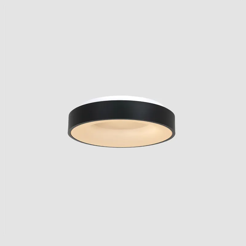 Ringlede LED-Deckenleuchte mit warmweißem Licht in Weiß, Schwarz, Ansicht 10