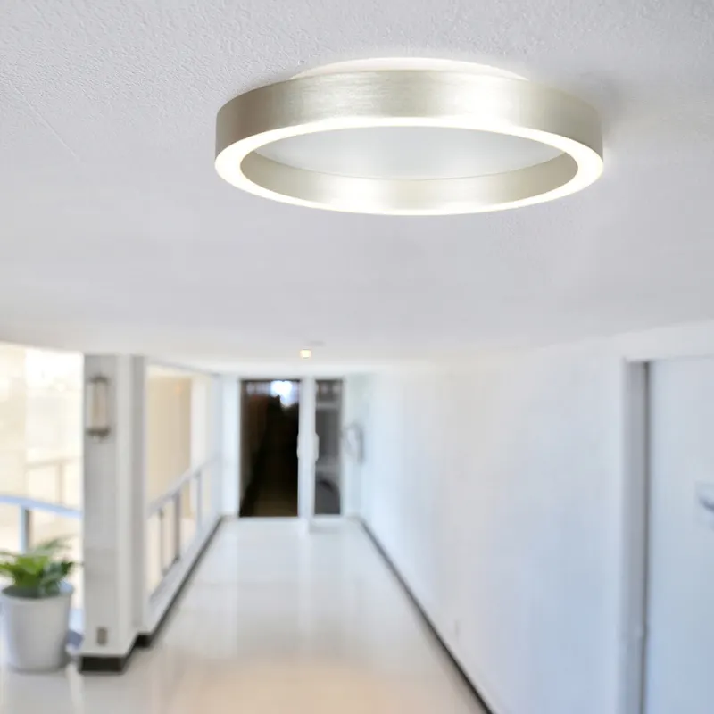 Steinhauer Ringlux Deckenleuchte, Ø 30 cm in Stahl, Ansicht 2