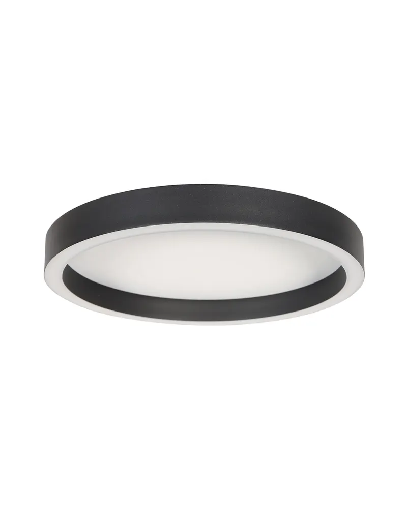 Steinhauer Ringlux Deckenleuchte, Ø 30 cm in Schwarz, Ansicht 4