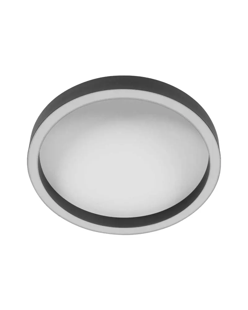 Steinhauer Ringlux Deckenleuchte, Ø 30 cm in Schwarz, Ansicht 5