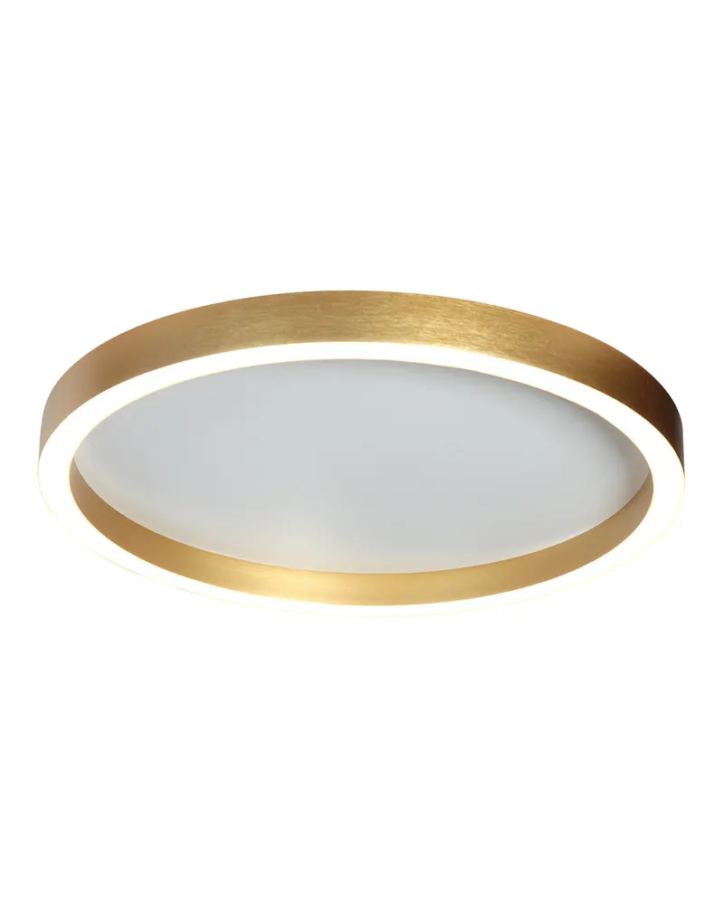 Ringlux Deckenleuchte, Ø 40 cm, Schwarz