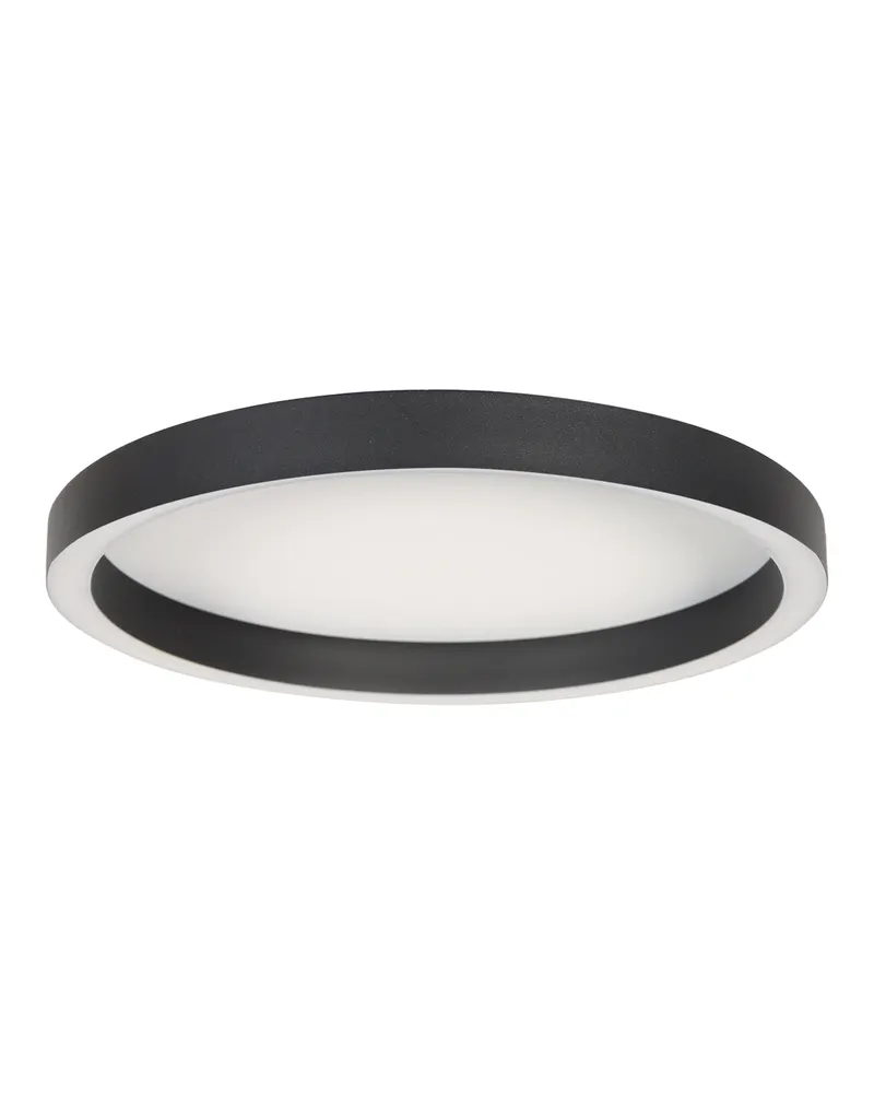 Steinhauer Ringlux Deckenleuchte, Ø 40 cm in Schwarz, Ansicht 2