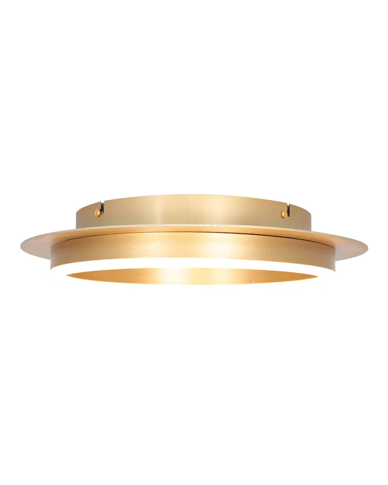 Steinhauer Ringlux Deckenleuchte mit dimmbarem LED-Modul in Gold, Ansicht 3