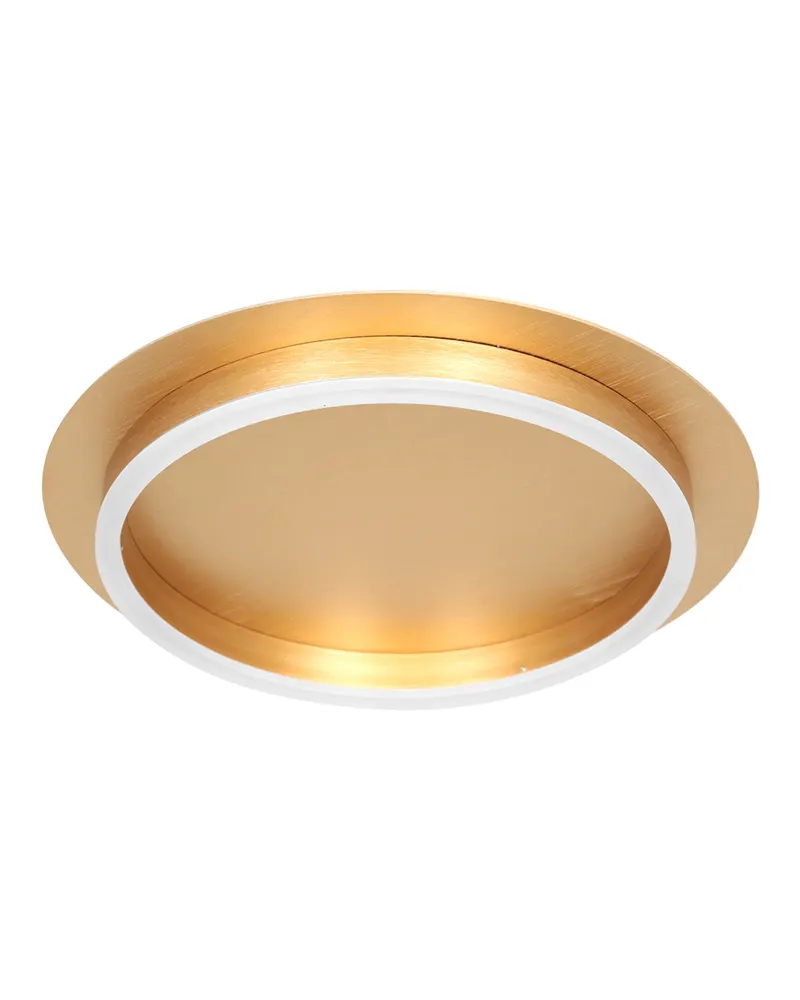 Steinhauer Ringlux Deckenleuchte mit dimmbarem LED-Modul in Gold, Ansicht 5