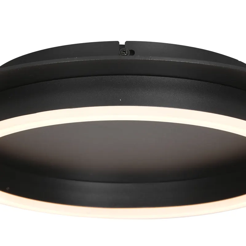 Steinhauer Ringlux Deckenleuchte mit dimmbarem LED-Modul in Schwarz, Ansicht 11