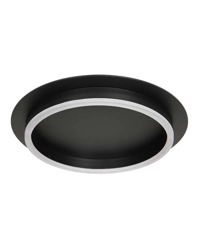 Steinhauer Ringlux Deckenleuchte mit dimmbarem LED-Modul in Schwarz, Ansicht 3