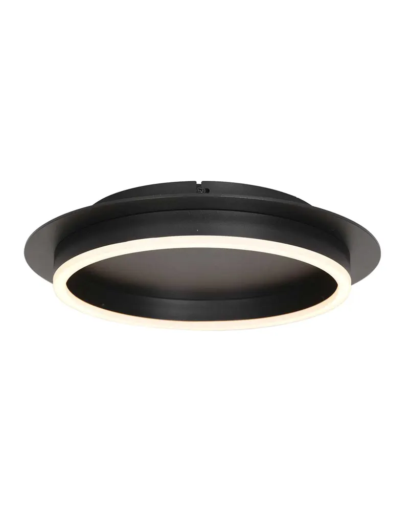 Steinhauer Ringlux Deckenleuchte mit dimmbarem LED-Modul in Schwarz, Ansicht 8