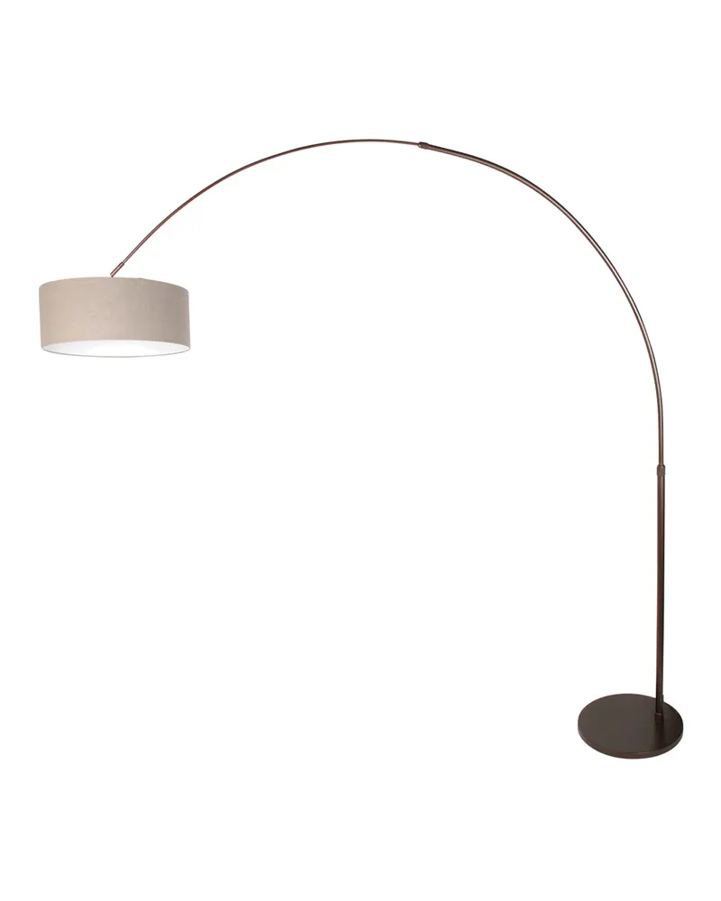 Sparkled Light Bogenlampe in Kakao, Grau, Ansicht 2