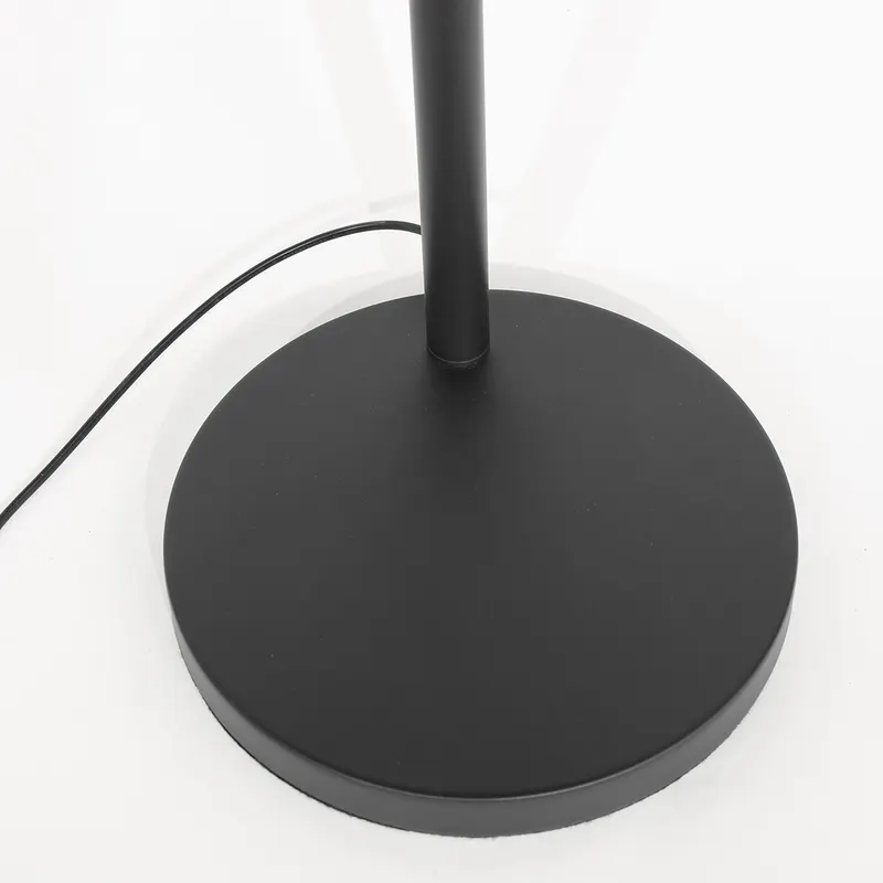 Steinhauer Sparkled Light Stehlampe mit Lesearm, Leinenweiß und Schwarz in Leinenweiß, Ansicht 6
