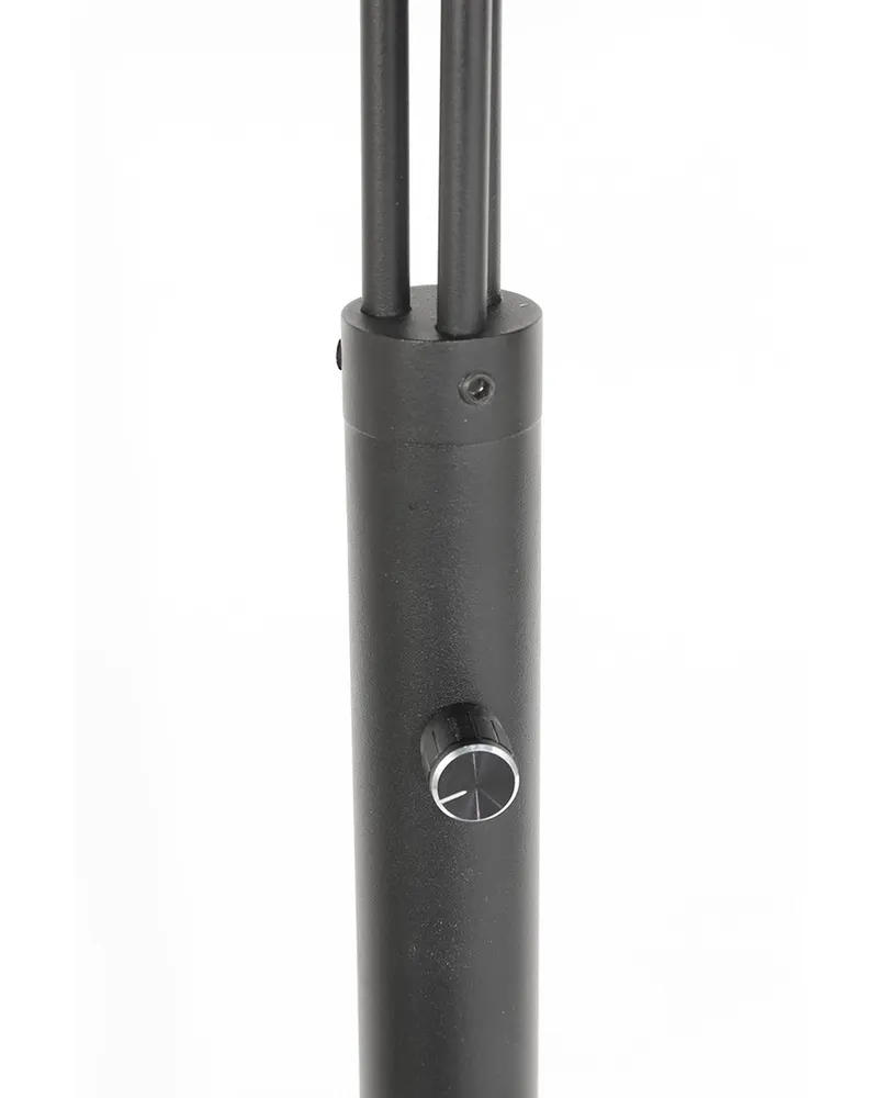 Steinhauer Sparkled Light Stehlampe mit Lesearm in Grau in Grau, Ansicht 13