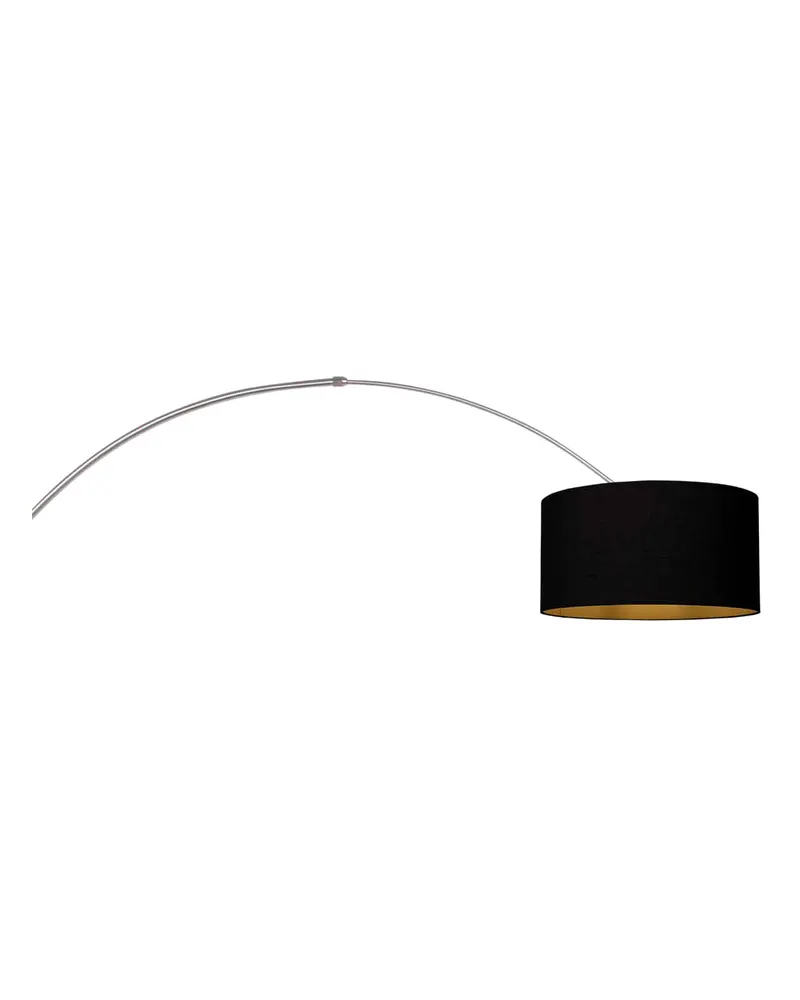 Sparkled Light Wandleuchte mit verstellbarem Arm in Stahl, Schwarz, Ansicht 11