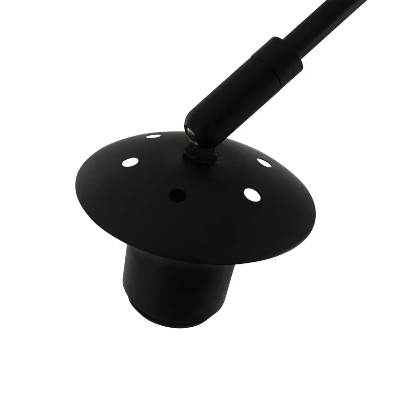 Sparkled Light Wandleuchte aus Bambus und Metall, Schwarz in Naturfarben, Ansicht 11