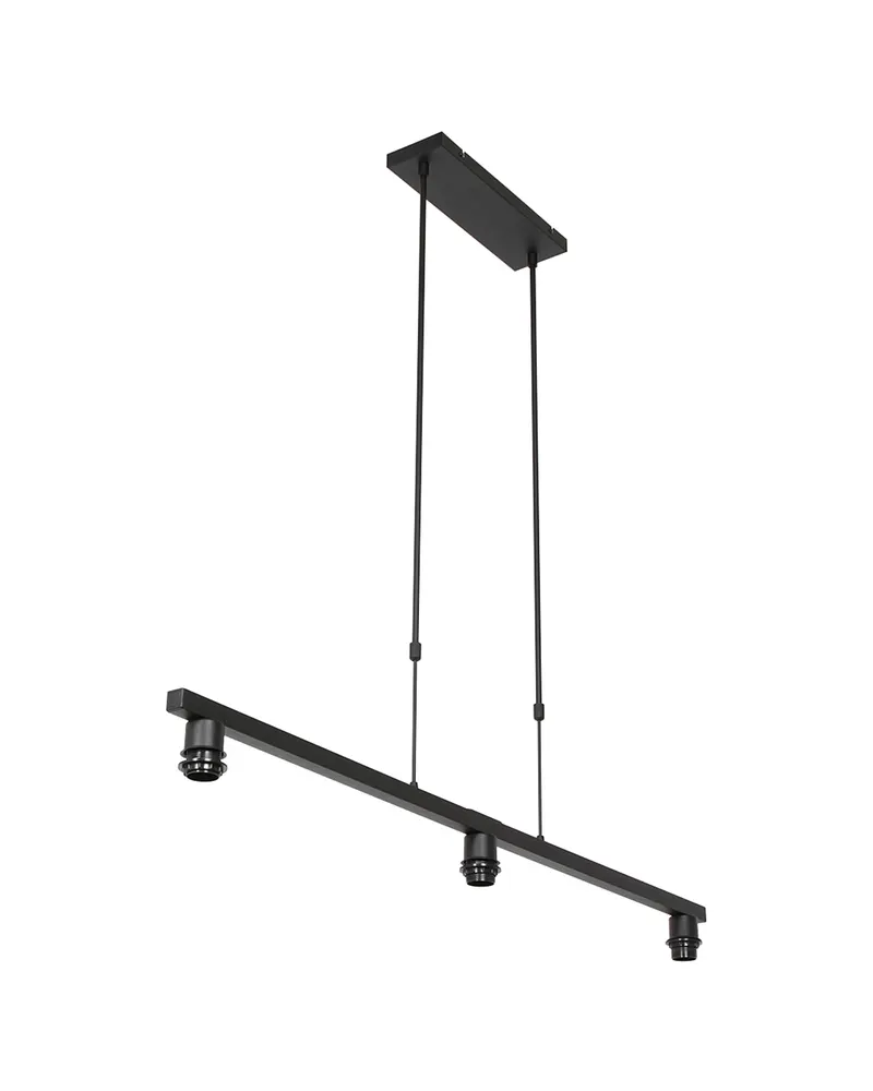 Steinhauer Stang Pendelleuchte mit Kork und 3-Stufen-Dimmung in Schwarz, Ansicht 9