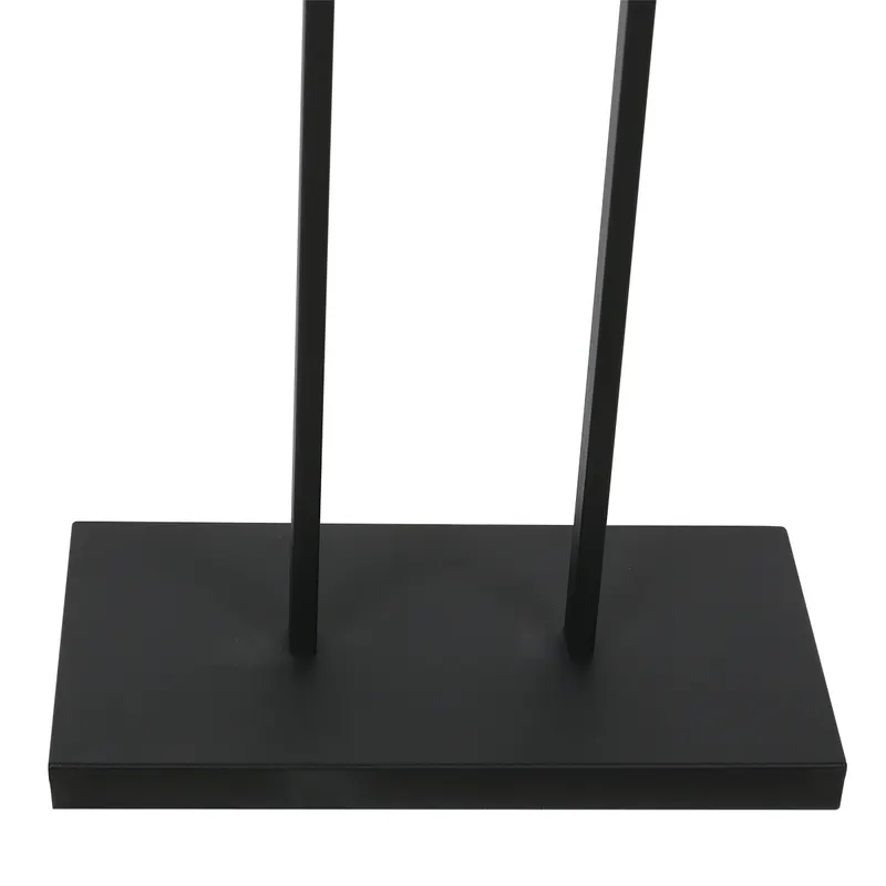 Steinhauer Stang Stehlampe aus Kork und Metall in Schwarz, Ansicht 10