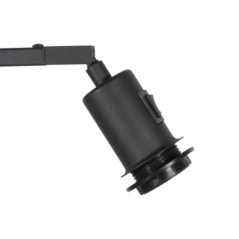 Stang Stehlampe aus Kork und Metall in Beige, Schwarz, Ansicht 6