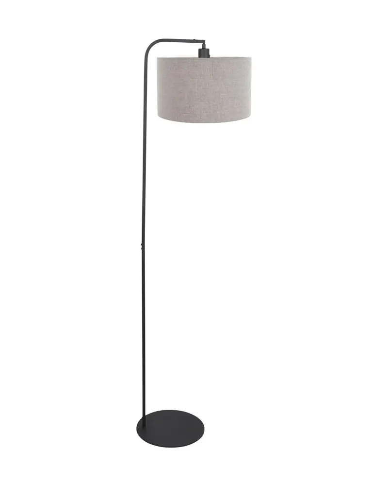 Steinhauer Stang Stehlampe mit E27-Fassung in Grau, Ansicht 1