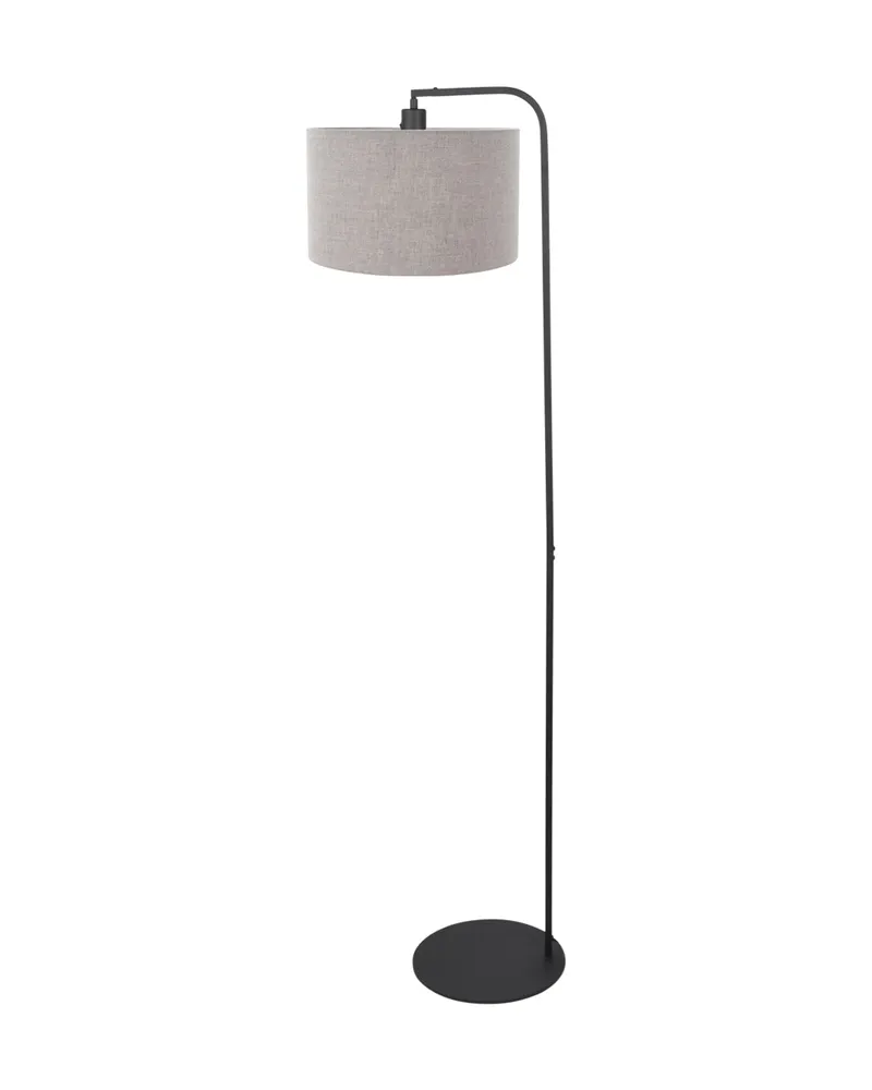 Steinhauer Stang Stehlampe mit E27-Fassung in Grau, Ansicht 3