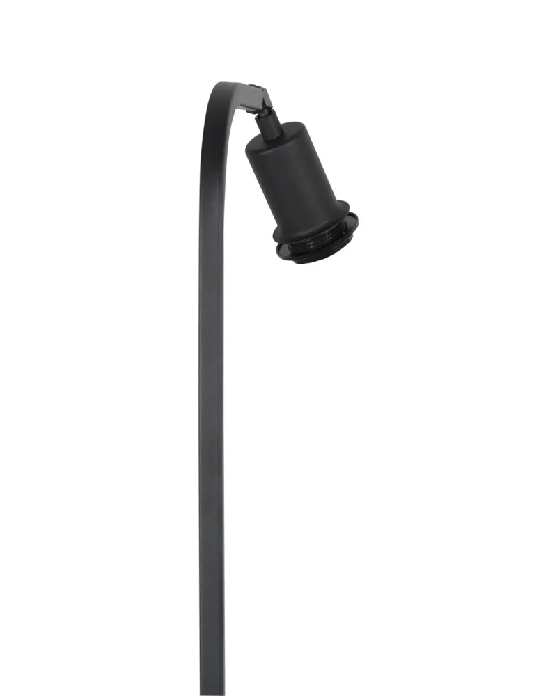 Steinhauer Stang Stehlampe mit E27-Fassung in Grau, Ansicht 4