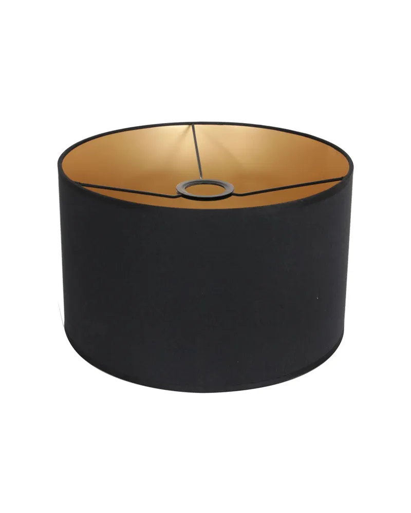 Stang Stehlampe aus Leinen und Metall, Bronze in Bronze, Ansicht 9