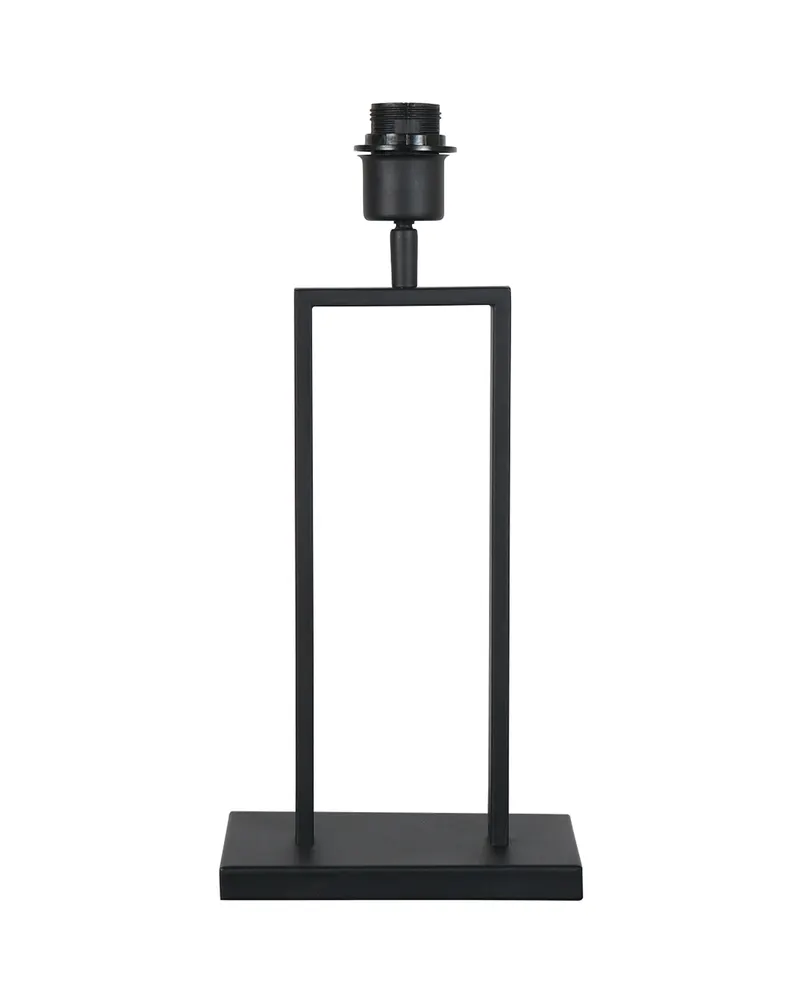 Steinhauer Stang Tischlampe aus Leinen und Metall in Schwarz, Ansicht 5