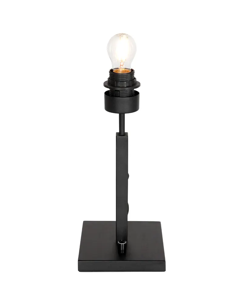 Stang Tischlampe in Grau mit E27-Fassung in Grau, Ansicht 4