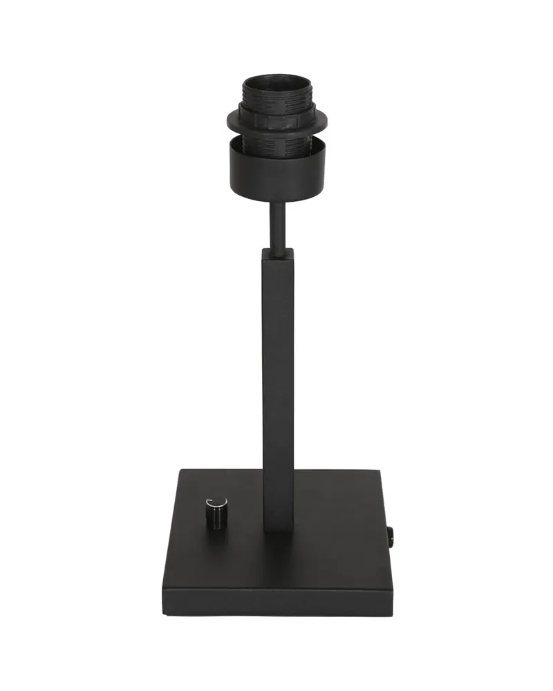 Stang Tischlampe in Grau und Schwarz mit E27-Fassung in Grau, Ansicht 3
