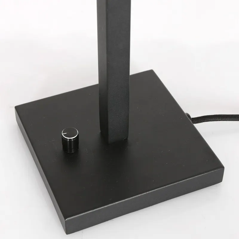 Stang Tischlampe in Grau und Schwarz mit E27-Fassung in Grau, Ansicht 4