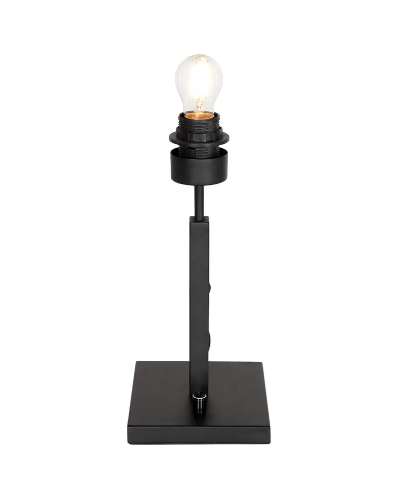 Stang Tischlampe in Grau und Schwarz mit E27-Fassung in Grau, Ansicht 8