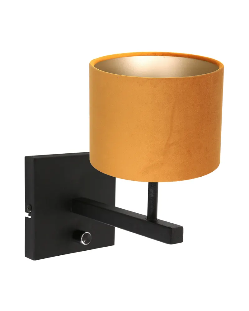 Stang Wandleuchte mit E27-Fassung in Gold, Ansicht 1