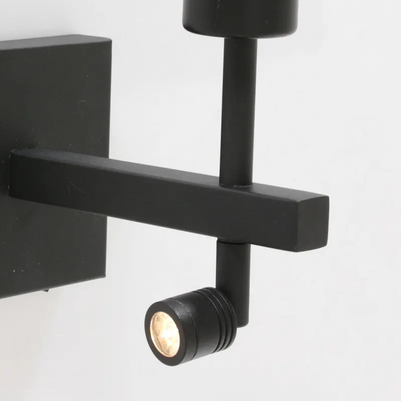 Stang Wandleuchte mit verstellbarem Lesearm in Grau, Ansicht 11