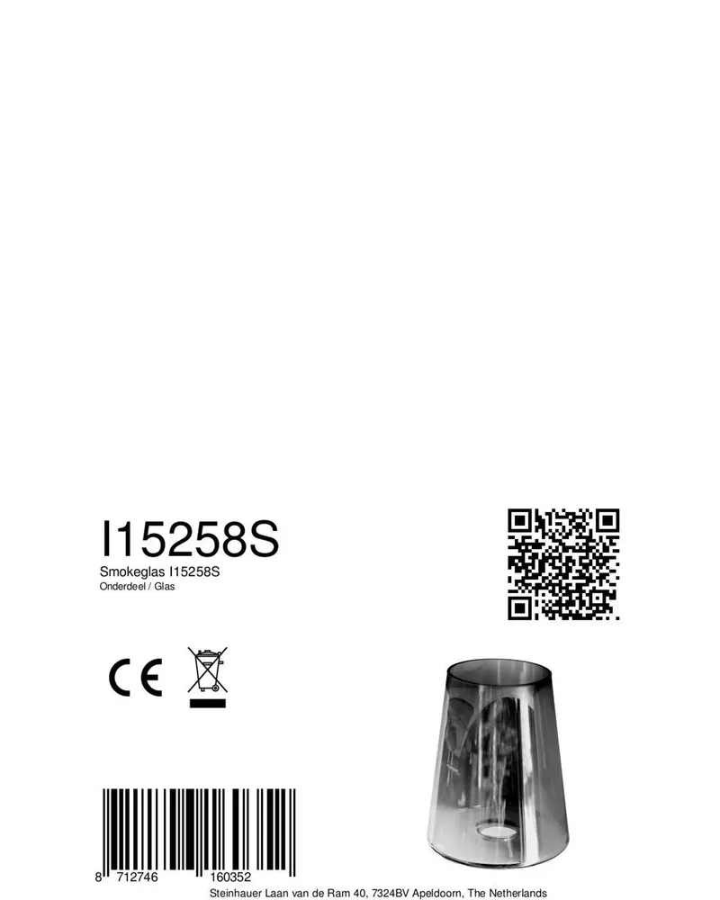 Steinhauer Teil / Glas I15258S für Leuchtenmodell 3103ZW in Verschiedene Farben, Ansicht 4