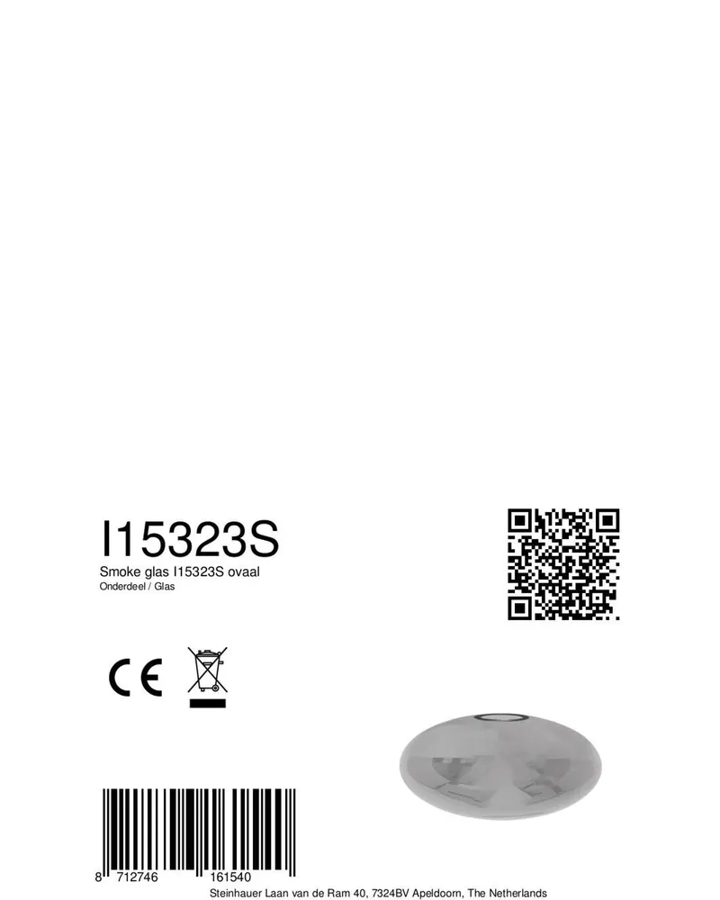 Steinhauer Teil / Glas I15323S für Leuchtenmodell 3387ZW in Verschiedene Farben, Ansicht 4