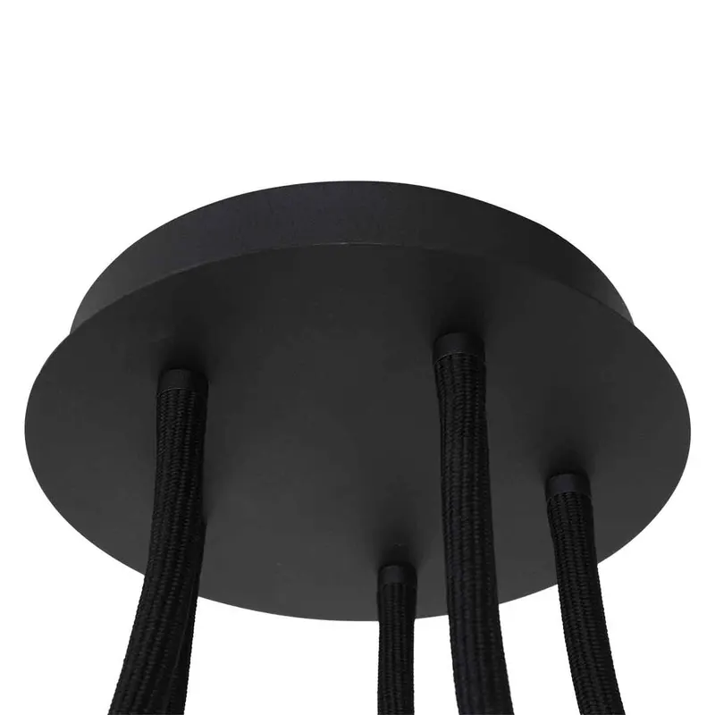 Steinhauer Turound Deckenleuchte, Schwarz in Schwarz, Ansicht 5