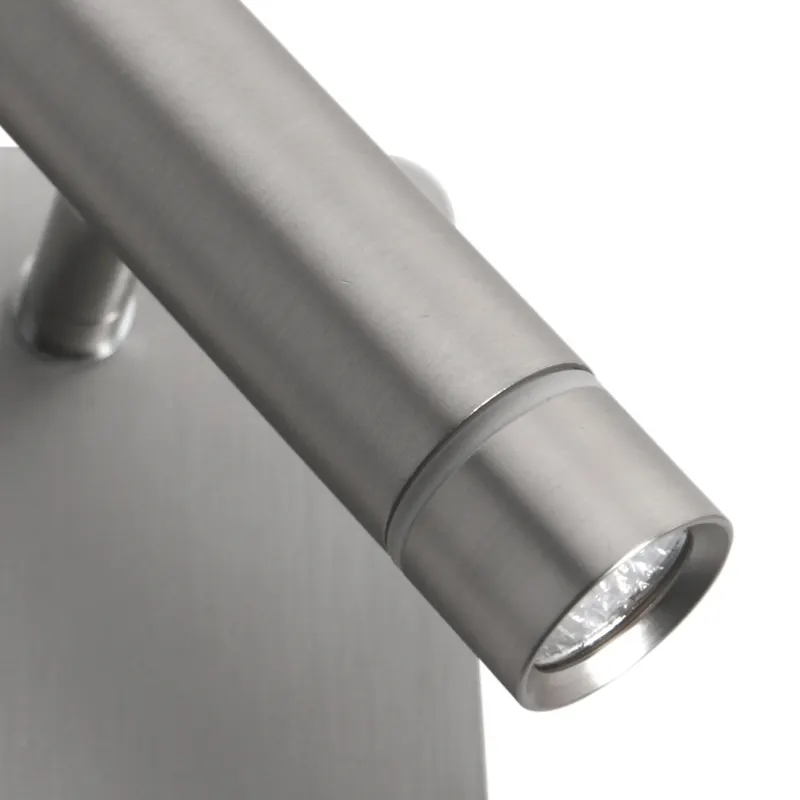 Steinhauer Volari Wandspot mit austauschbarem LED-Modul in Stahl, Ansicht 9