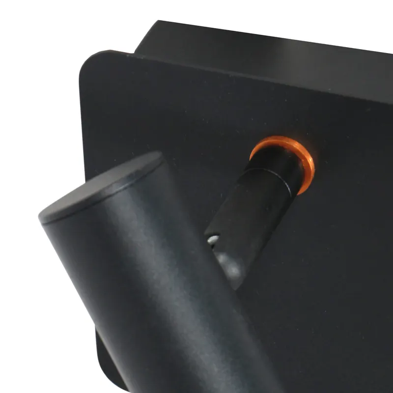 Steinhauer Volari Wandspot in Schwarz mit austauschbarem LED-Modul in Schwarz, Ansicht 8
