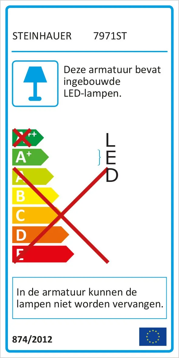 Steinhauer Zelena LED-Pendelleuchte in Stahl, Ansicht 15