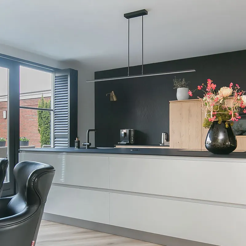 Steinhauer Zelena LED-Pendelleuchte in Schwarz, Ansicht 13