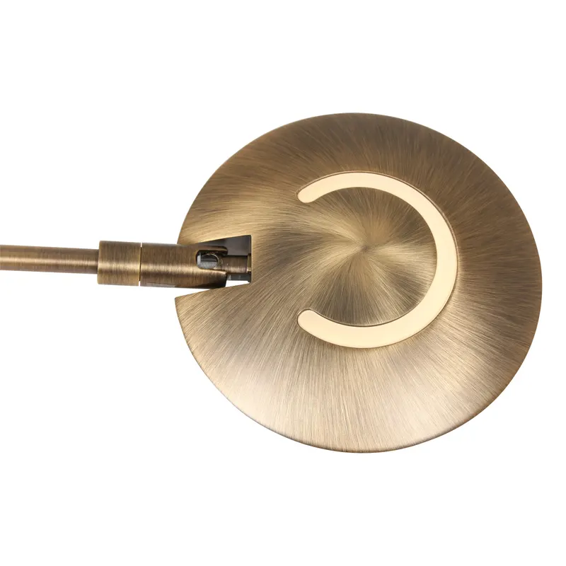 Steinhauer Zodiac LED Wandleuchte mit verstellbarem Lesearm in Bronze, Ansicht 17