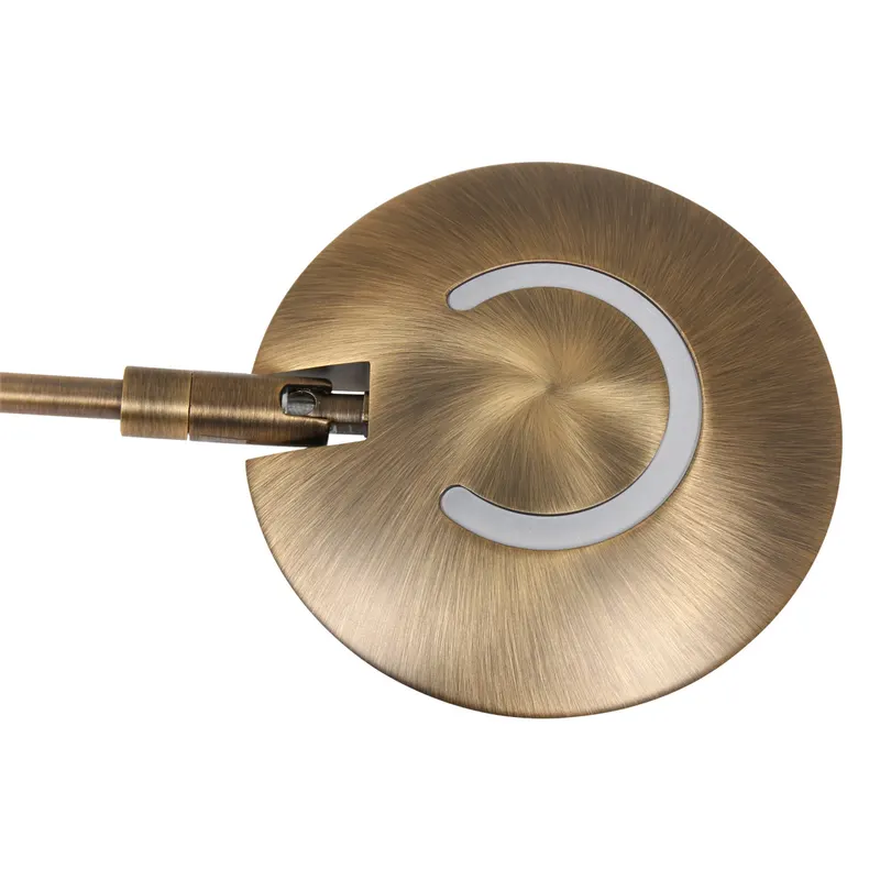 Steinhauer Zodiac LED Wandleuchte mit verstellbarem Lesearm in Bronze, Ansicht 3