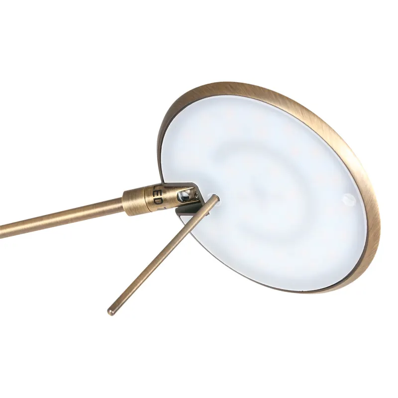 Steinhauer Zodiac LED Wandleuchte mit verstellbarem Lesearm in Bronze, Ansicht 4
