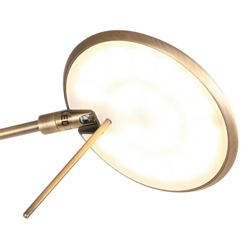 Steinhauer Zodiac LED Wandleuchte mit verstellbarem Lesearm in Bronze, Ansicht 8