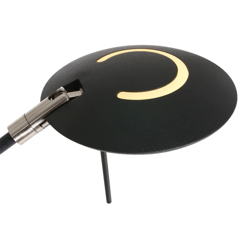Steinhauer Zodiac LED Wandleuchte mit verstellbarem Lesearm in Schwarz, Ansicht 16