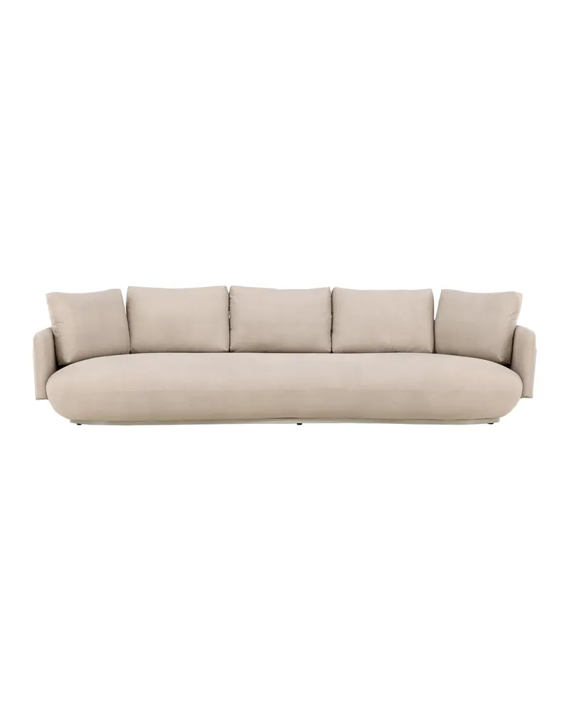 Stellar 4-Sitzer-Sofa in Beige mit organisch gerundeter Form