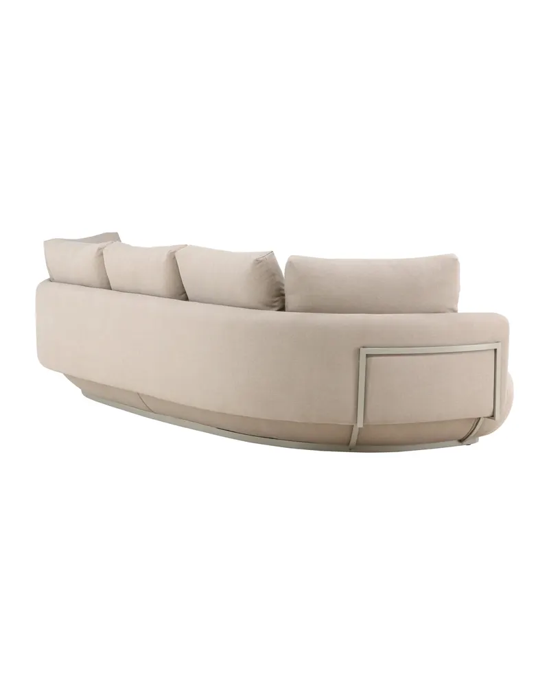 Stellar 4-Sitzer-Sofa mit runder Form, Ansicht 11