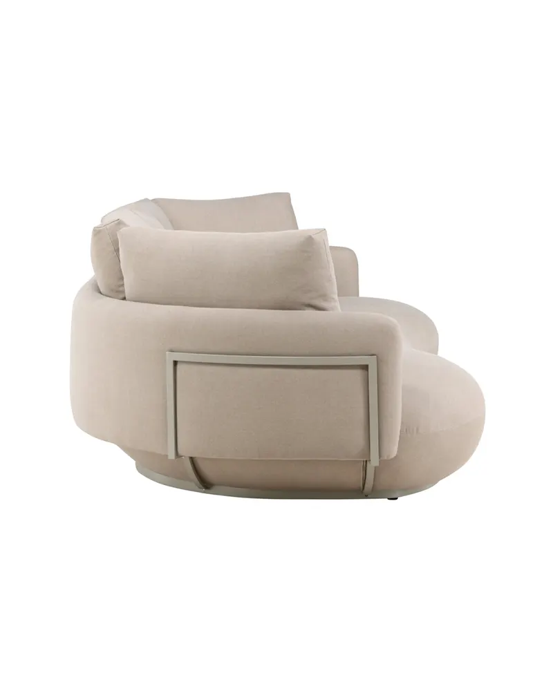 Stellar 4-Sitzer-Sofa mit runder Form, Ansicht 3